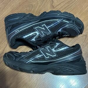 New Balance 740 Black/Silver Kids Sneakers PZ740BM - SZ 1 Y